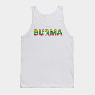 Drapeau  Burma Tank Top